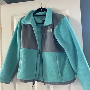 Blue/Green Denali Northface Jacket - Medium